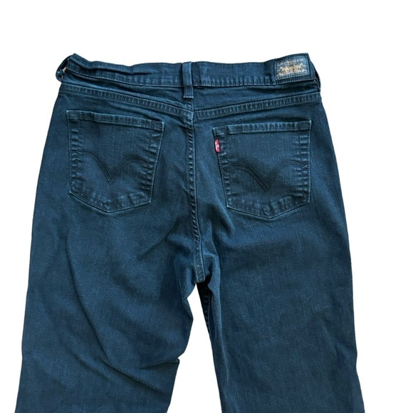 Levi’s Perfectly Slimming Boot Cut 512 Jeans Black Western Women’s 12 Classic - Picture 6 of 14